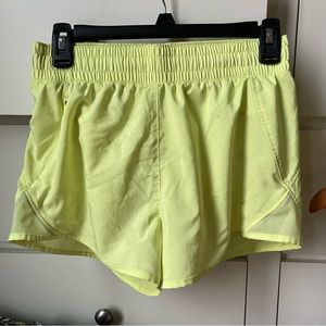 Neon Yellow Shorts